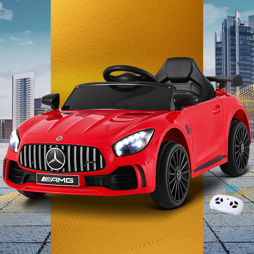 Mercedes-Benz AMG GTR Licensed 12v Electric Kids Ride-On Car - Red