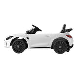 Mercedes-Benz AMG GTR Licensed 12v Electric Kids Ride-On Car - White