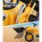Unbranded Kids Electric 6v Bulldozer Toy Truck Ride On Car RCAR-BLDOZER-YL