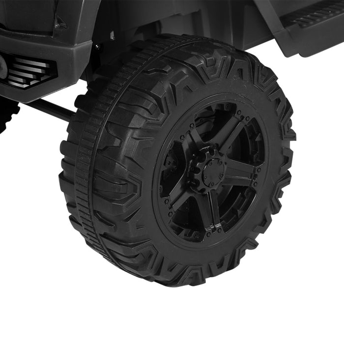Kids Electric 12v Ride On Jeep with Remote Control - Black