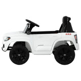 Toyota Tacoma Off Road Jeep 12V Electric Kids Ride On Car - White