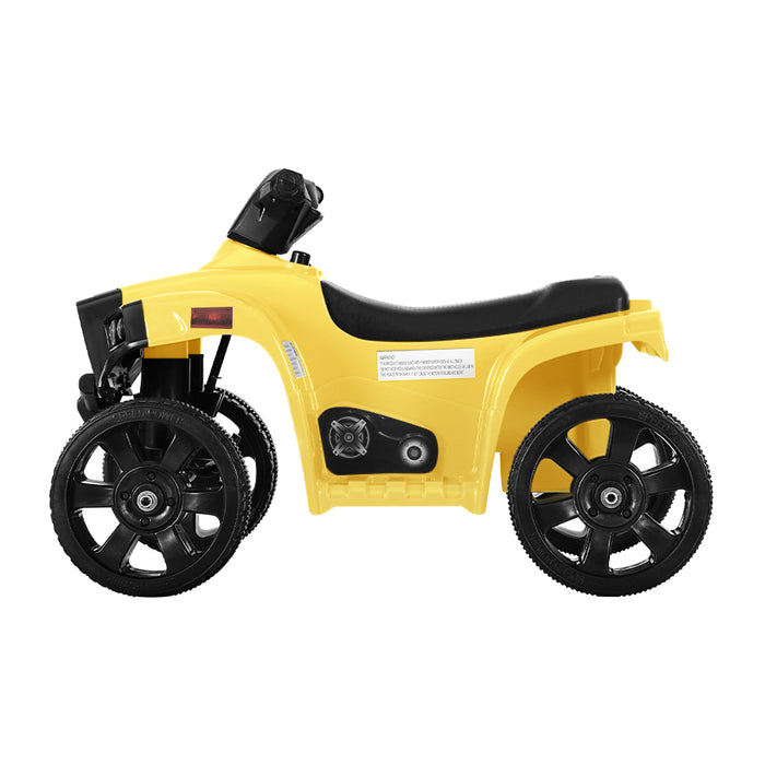 Rigo 4 Wheeler 6v Electric Kids Quad Bike - Yellow