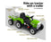 New Aim Rigo Kids Electric 12v Farm Tractor Trailer Ride-On Kids Car - Green DSZ-RCAR-TRACTOR-GN