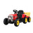 New Aim Rigo Kids Electric 12v Farm Tractor Trailer Ride-On Kids Car - Red DSZ-RCAR-TRACTOR-RD