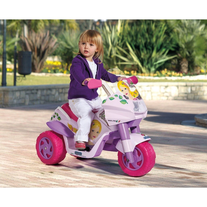 Peg Perego Peg Perego Raider Princess 6v Kids Ride-On Motorbike IGED0917