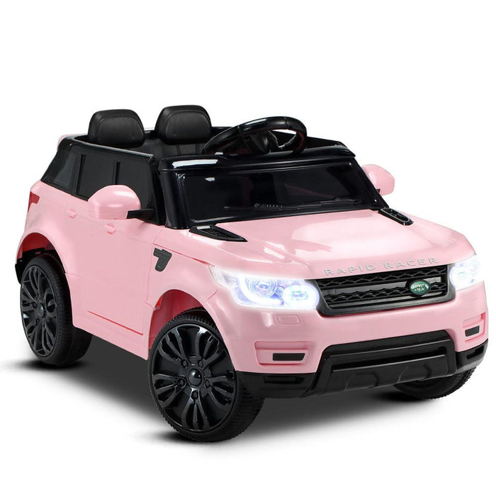 Unbranded Kids Electric 12v Sports Ride-On Kids Car - Pink RCAR-RANGEROVER-PK