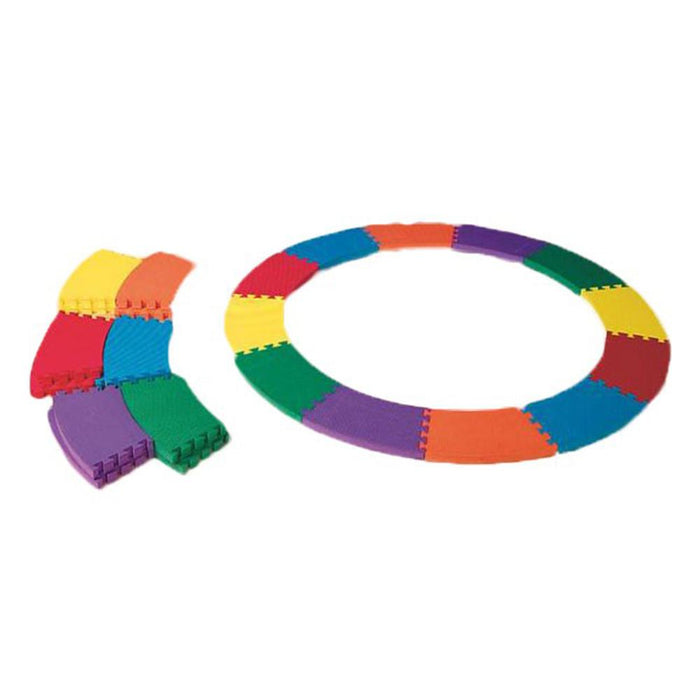 Yard Games Soft Foam Modular Rainbow Balance Builder Mats YG0637