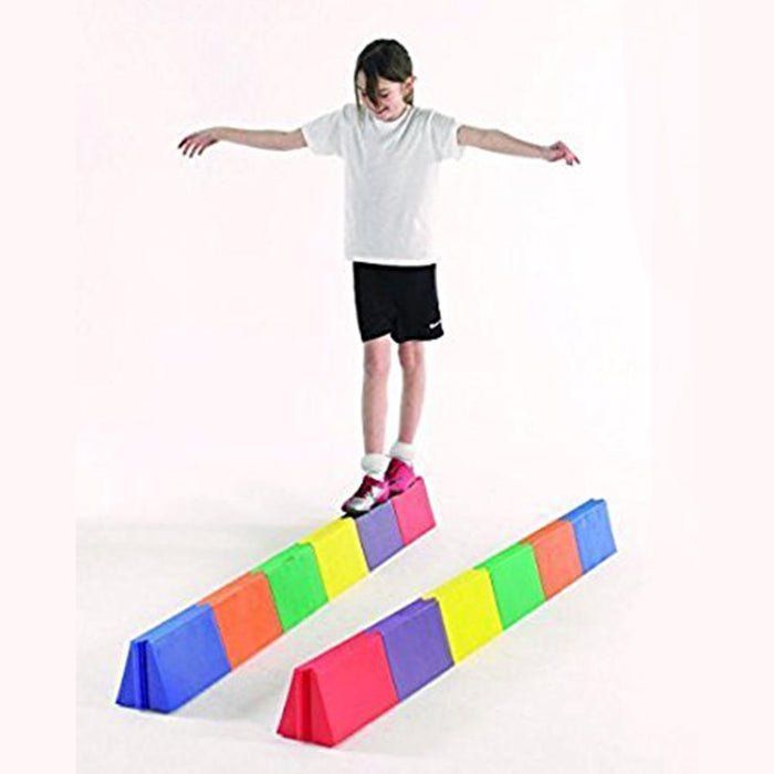 Yard Games Straight Modular Rainbow Balance Beams YG1201