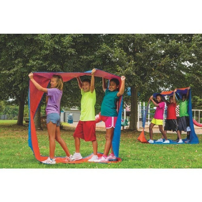 Yard Games Team Building Running Mats Game - Orange and Blue YG3903