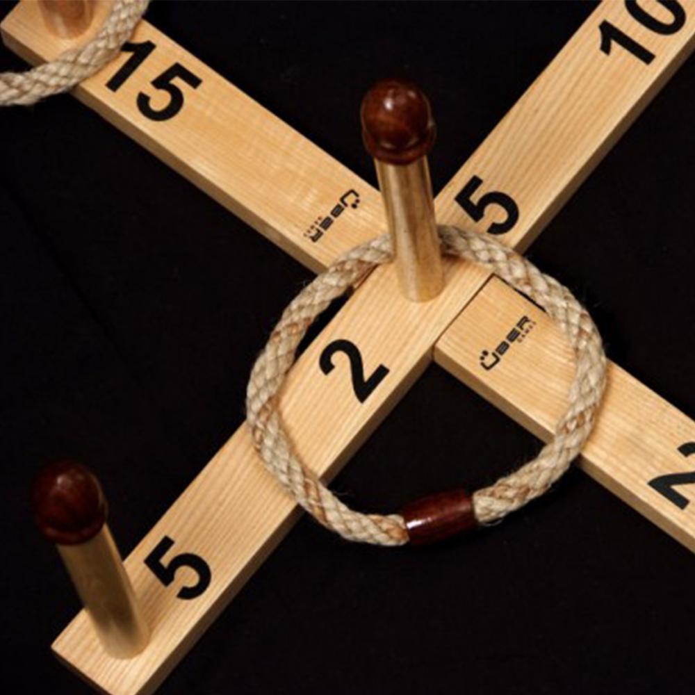 Yard Games Uber Premium Wooden Quoits Set YG3222