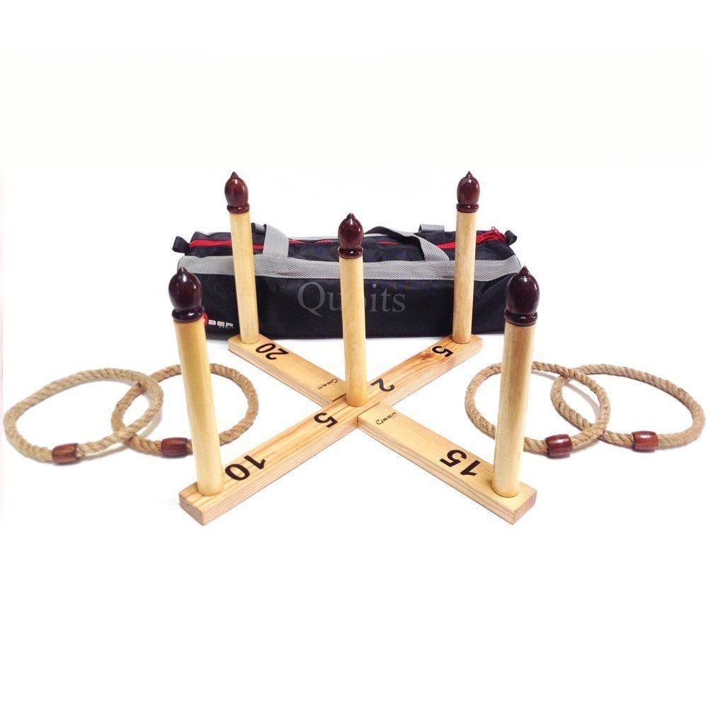 Yard Games Uber Premium Wooden Quoits Set YG3222