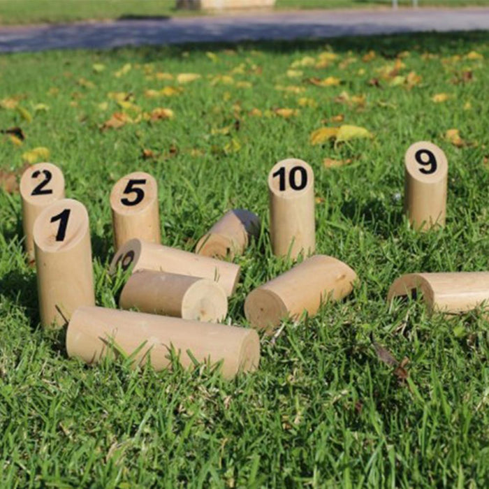 Yard Games Uber Wooden Scatter Set - Great Backyard Throwing Game YG3246