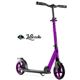 Lascoota Pulse Kick Push Commuter Scooter for Teens and Adult - Plum