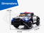 Rovo Kids Police Patrol Kids Electric Ride-On Car - Black
