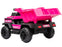Rovo Kids Toy Dump Truck Kids Electric Ride On - Pink