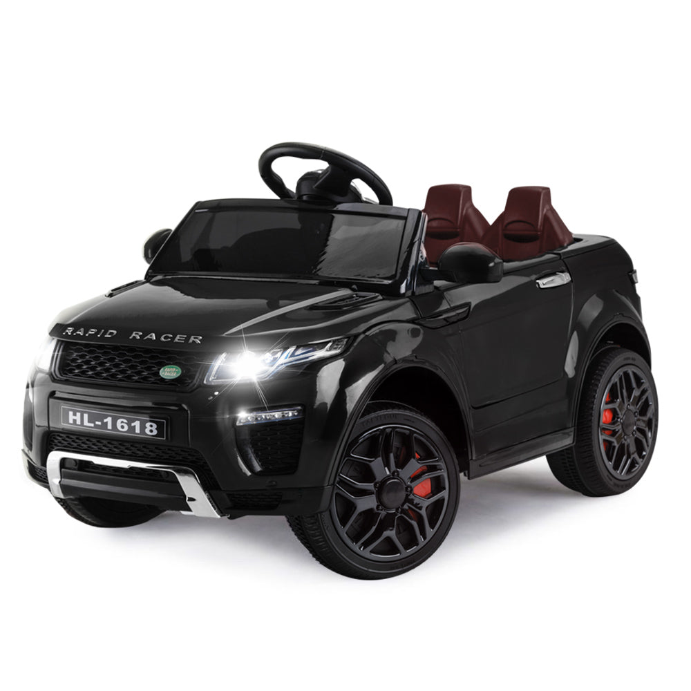 ROVO KIDS 12v Electric Kids Ride-On Car - Black