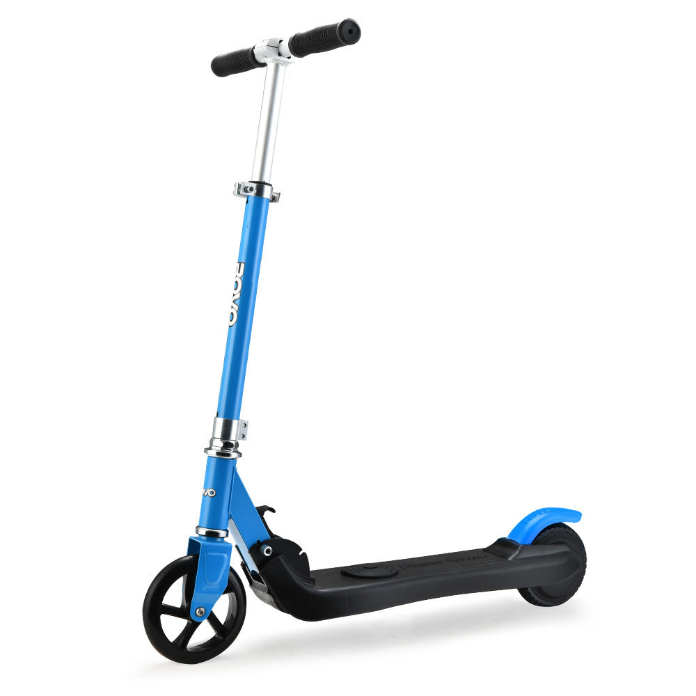 Rovo Kids 125W Foldable Kids Electric Scooter Blue Kids Car Sales