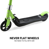 Rovo Kids 125W Foldable Kids Electric Scooter - Green