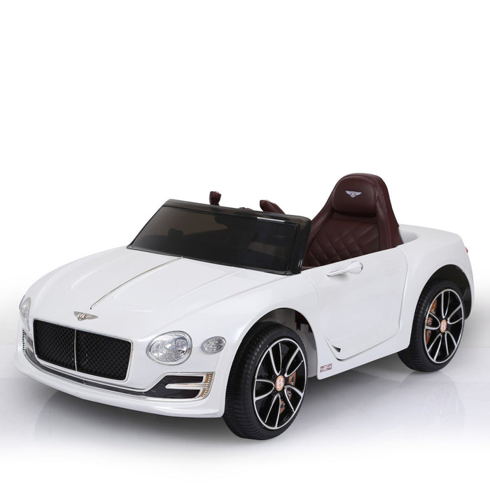 Kahuna Bentley Exp 12 Speed 6E Licensed 6v Electric Ride On Kids Car with Remote Control - White