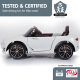 Kahuna Bentley Exp 12 Speed 6E Licensed 6v Electric Ride On Kids Car with Remote Control - White