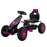 Kahuna G18 Kids Ride On Pedal-Powered Go Kart - Rose Pink