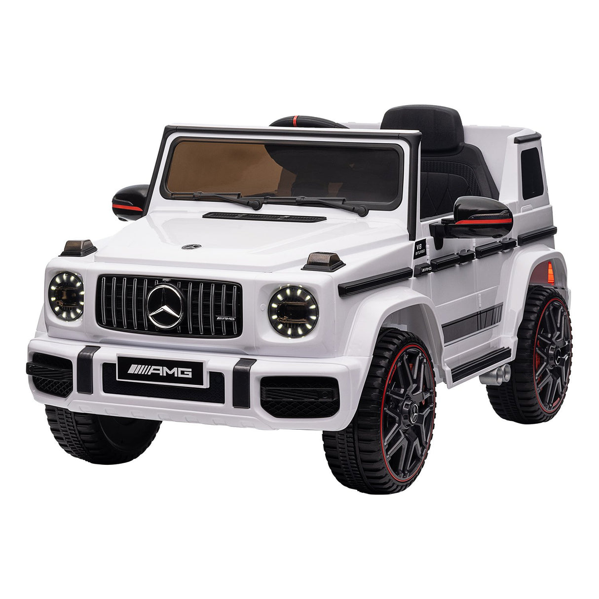 Kahuna Mercedes Benz AMG G63 Licensed Kids Ride On Car with Remote - White