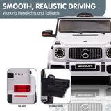 Kahuna Mercedes Benz AMG G63 Licensed Kids Ride On Car with Remote - White