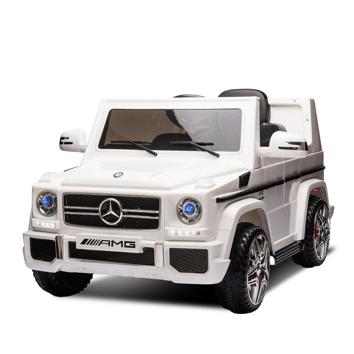 Kahuna Mercedes Benz AMG G65 Licensed Kids Ride On Car with Remote - White