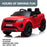 Kahuna Land Rover Licensed Kids Electric Ride On Car with Remote - Red