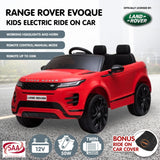 Kahuna Land Rover Licensed Kids Electric Ride On Car with Remote - Red