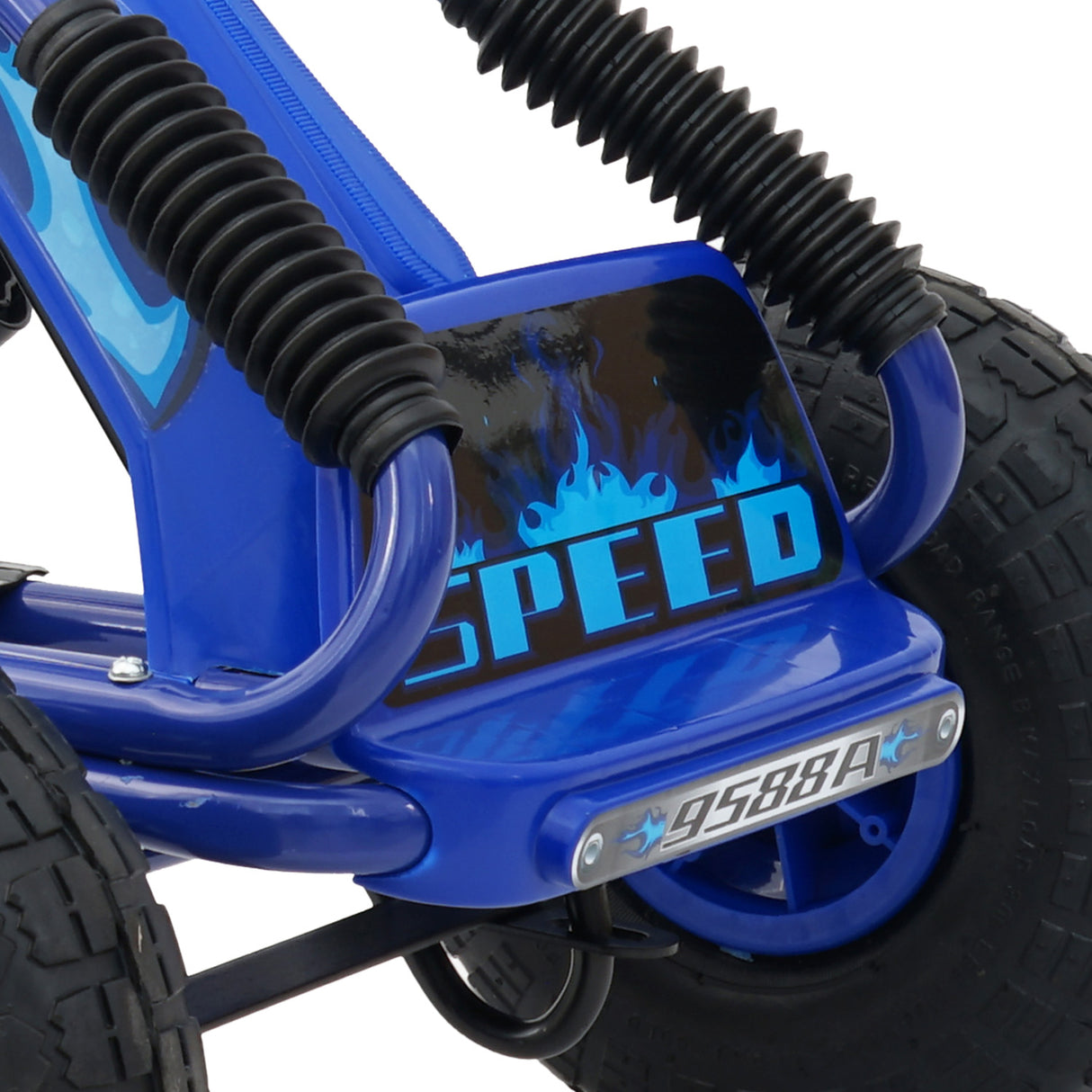 Kahuna G95 Kids Ride On Pedal-Powered Go Kart - Blue