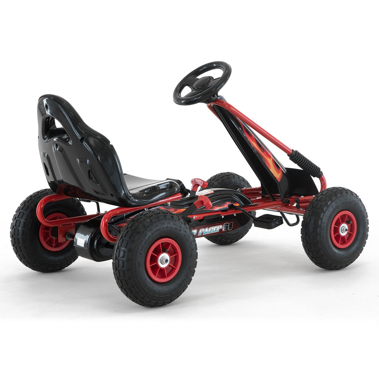 Kahuna G95 Kids Ride On Pedal-Powered Go Kart - Red