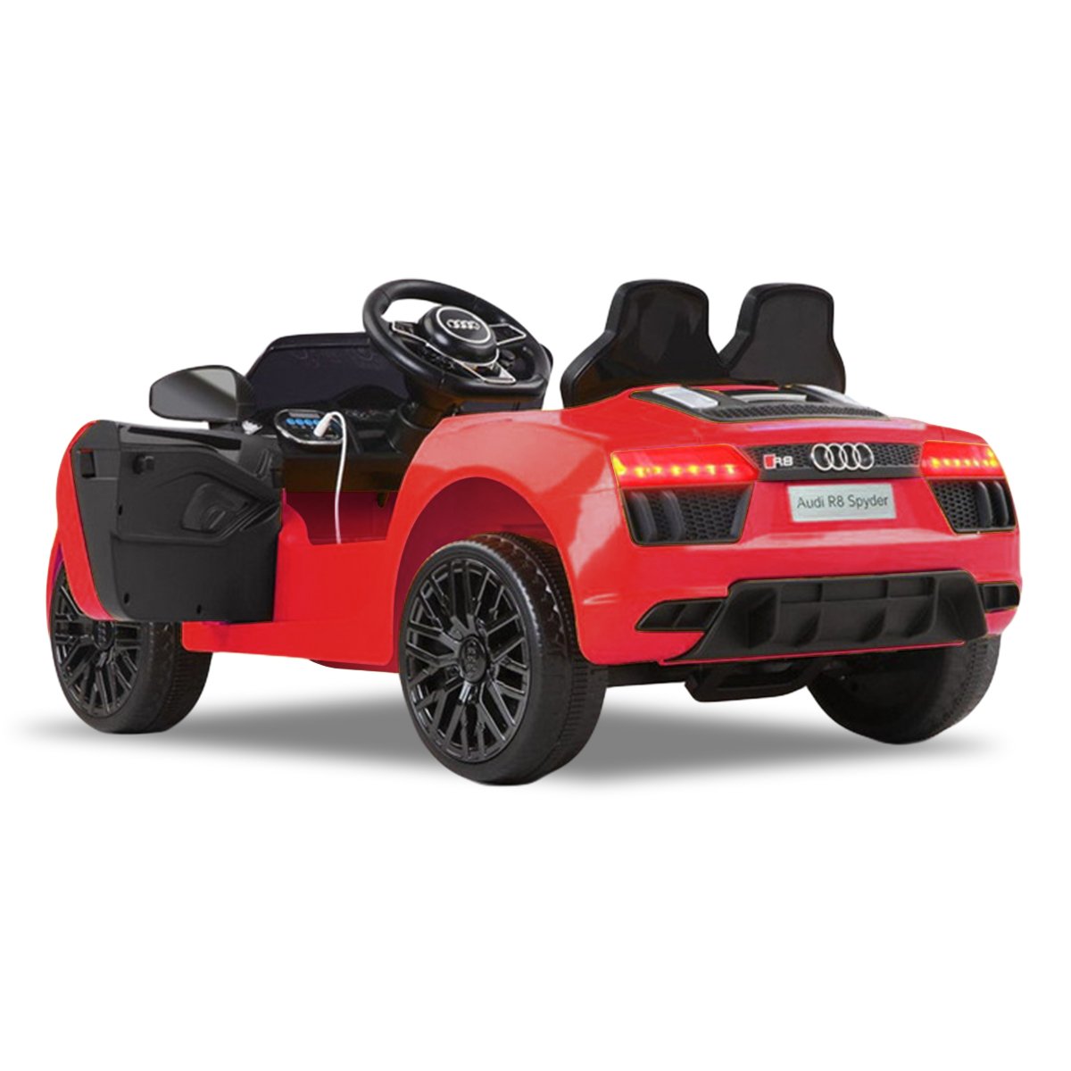 Audi Licensed R8 Spyder 12v Electric Ride On  Kids Car with Remote  - Red