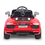 Audi Licensed R8 Spyder 12v Electric Ride On  Kids Car with Remote  - Red