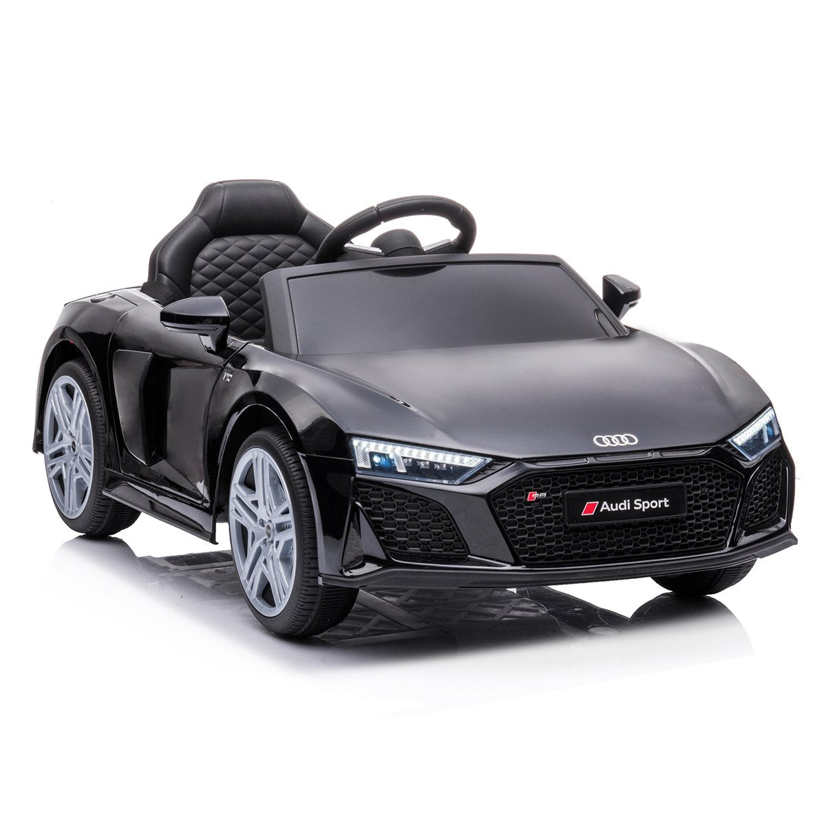 Kahuna R8 Spyder Audi Licensed 12v Electric Ride On  Kids Car with Remote  - Black