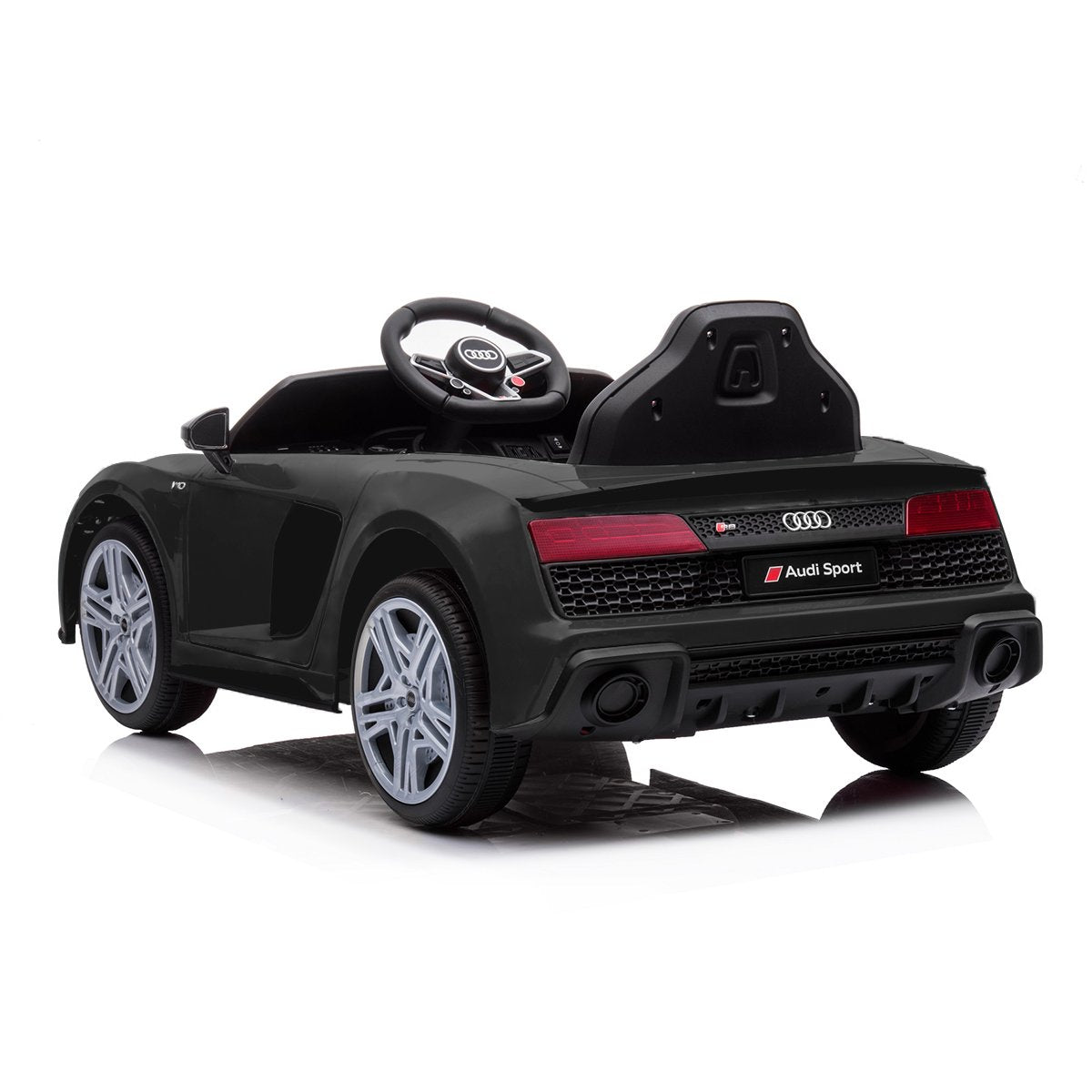 Kahuna R8 Spyder Audi Licensed 12v Electric Ride On  Kids Car with Remote  - Black