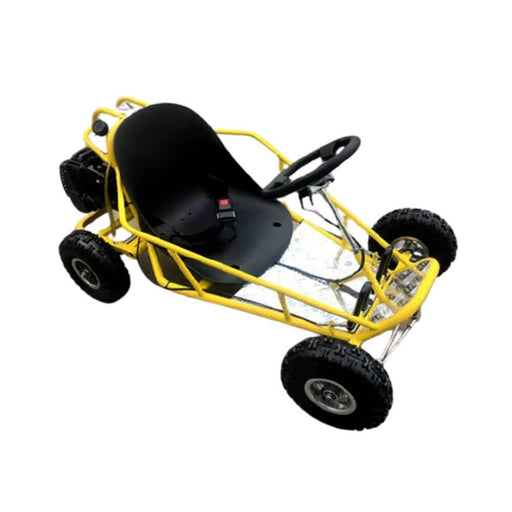 MJM Yellow MJM 49cc Automatic 2-Stroke  Kids Mini Go Kart MJM-49GK-YEL