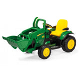 John Deere John Deere Ground Loader 12v Kids Ride On Tractor Digger With Scoop IGOR0069